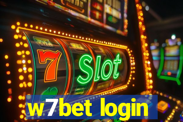 w7bet login